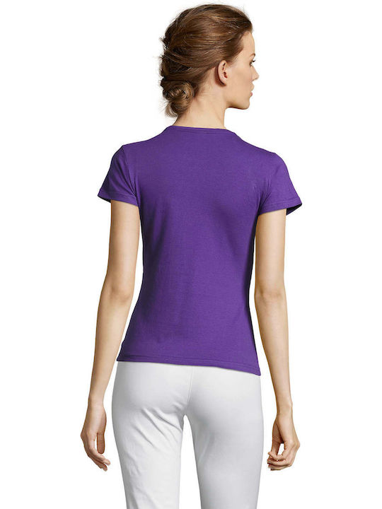 Sol's Miss Women's Short Sleeve Promotional T-Shirt Violet