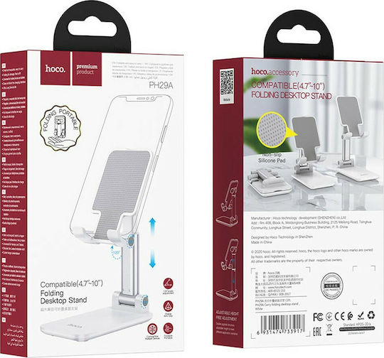 Hoco PH29A Desk Stand for Mobile Phone in White Colour