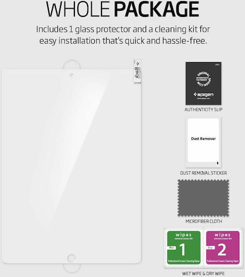 Spigen GLAS.tR Slim 2.5D 0.2mm Tempered Glass (iPad Pro 2018 12.9”)