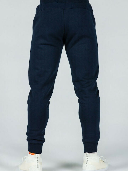 Men's Sweatpants with Elastic Navy Blue