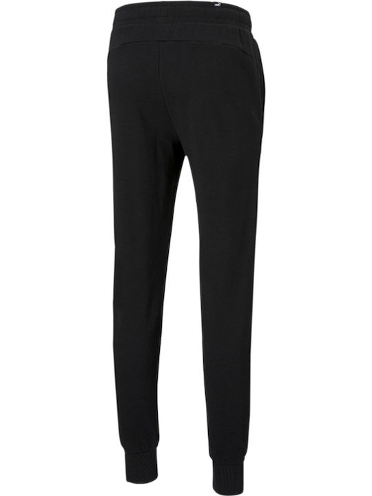 Sweatpants with Elastic Black