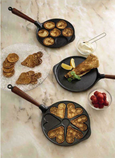 Skeppshult Pan for Pancakes made of Cast Iron 23cm