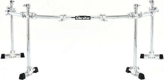 Gibraltar Chrome 3-Sided Rack System Βάση Δαπέδου για Κρουστά