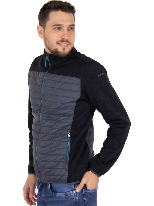 Larue Hybrid Winter Jacket Puffer Black