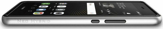 Spigen Neo Hybrid Задна корица Пластмаса 0.9мм Сребрист (Huawei P8 Lite)