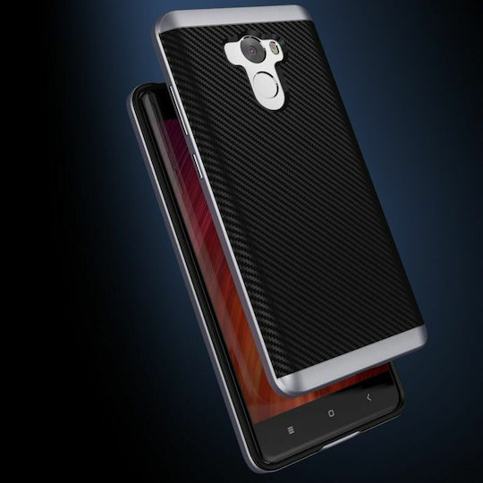 iPaky Pro Prime Umschlag Rückseite Kunststoff Gray (Redmi 4/4 Prime)