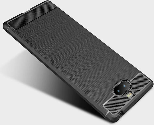 Hurtel Back Cover Σιλικόνης Μαύρο (Xperia 10 Plus)