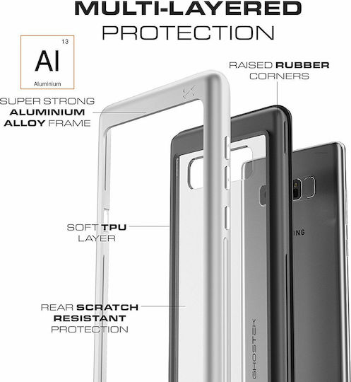 Ghostek Atomic Slim Задна корица Пластмаса Златист (Galaxy Note 8)