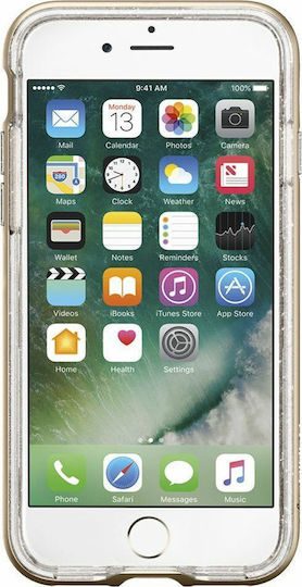Spigen Neo Hybrid Crystal Glitter Back Cover Plastic 2mm Gold (iPhone SE 2022/2020)