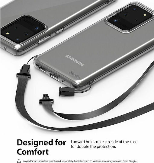 Ringke Air Back Cover Σιλικόνης 1.3mm Διάφανο (Galaxy S20 Ultra)