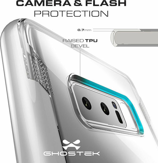 Ghostek Cloak 3 Slim Back Cover Silicone Silver (Galaxy Note 8)