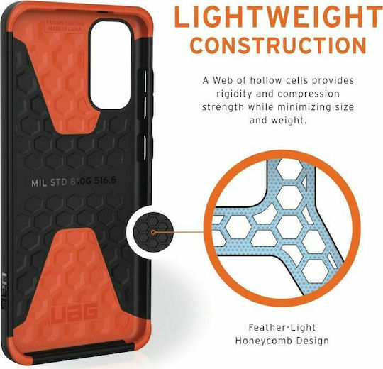 UAG Civilian Back Cover Plastic Durable Blue (Galaxy S21)