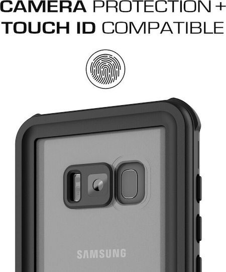 Ghostek Nautical Waterproof Back Cover Πλαστικό Αδιάβροχο Μαύρο (Galaxy S8+)