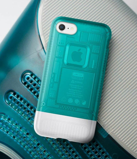Spigen Classic C1 Back Cover Πλαστικό Μπλε (iPhone 8/7)