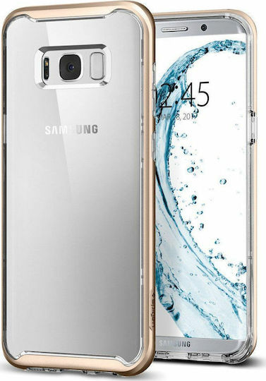 Spigen Neo Hybrid Crystal Back Cover Πλαστικό Χρυσό (Galaxy S8+)