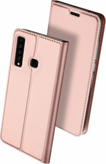 Dux Ducis Skin Pro Series Book Synthetic Leather Rose Gold (Galaxy A9 2018)