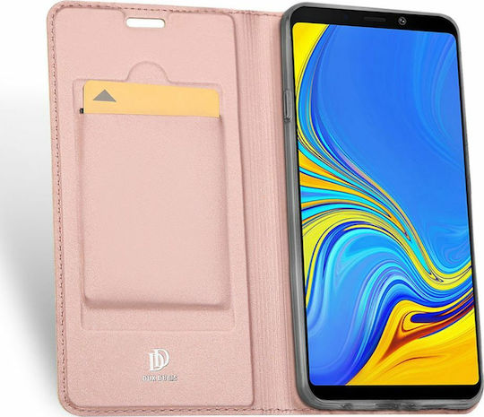 Dux Ducis Skin Pro Series Book Synthetic Leather Rose Gold (Galaxy A9 2018)