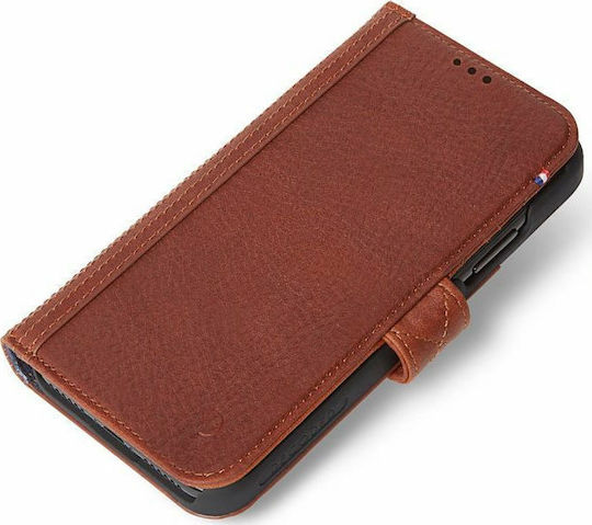 Decoded Leather Card Портмоне Изкуствена кожа Кафяв (iPhone XS Max)
