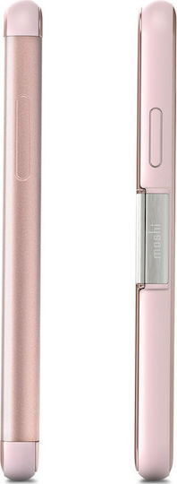 Moshi StealthCover Book Plastic Pink (iPhone XR)