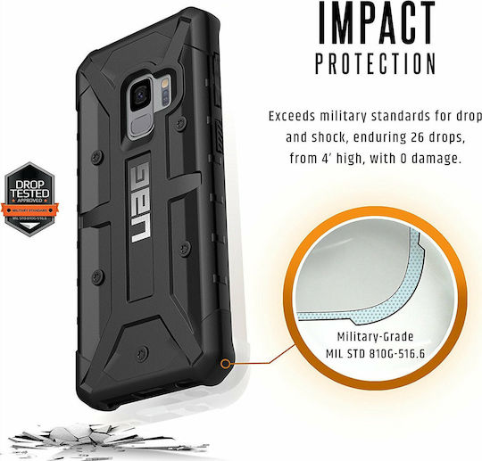 UAG Pathfinder Back Cover Plastic Negru (Galaxy S9)