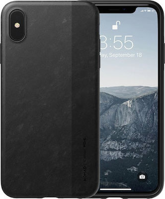 Nomad Carbon Synthetic Back Cover Black (iPhone XS Max)