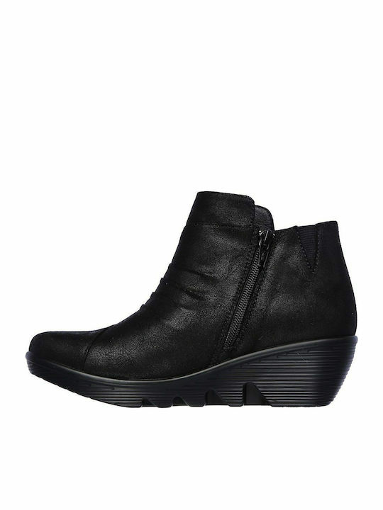 Jumper Stiefeletten Damen Schwarz