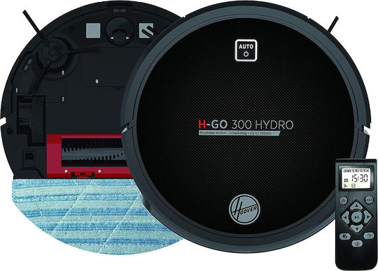 Hoover H-GO320H 011 Σκούπα Ρομπότ με Έξυπνη Πλοήγηση Μαύρη