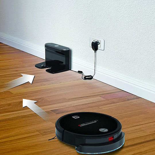 Hoover H-GO320H 011 Σκούπα Ρομπότ με Έξυπνη Πλοήγηση Μαύρη