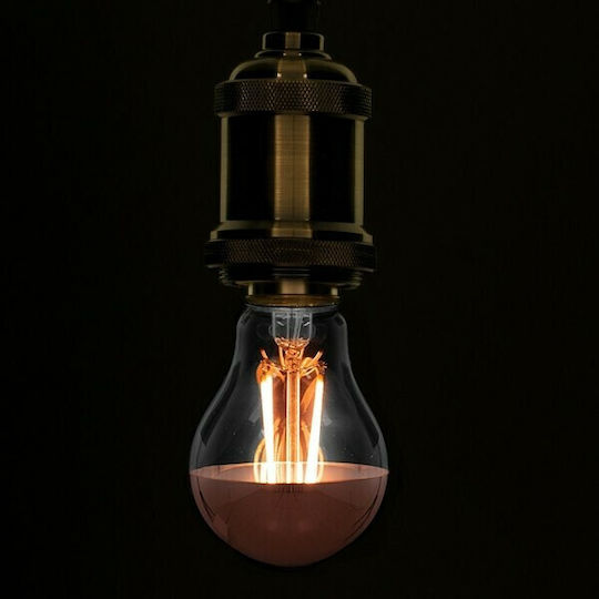GloboStar Edison Retro LED крушка 8W 110mm за фасунга E27 и форма A60 Топло бяло 840лм Димируем