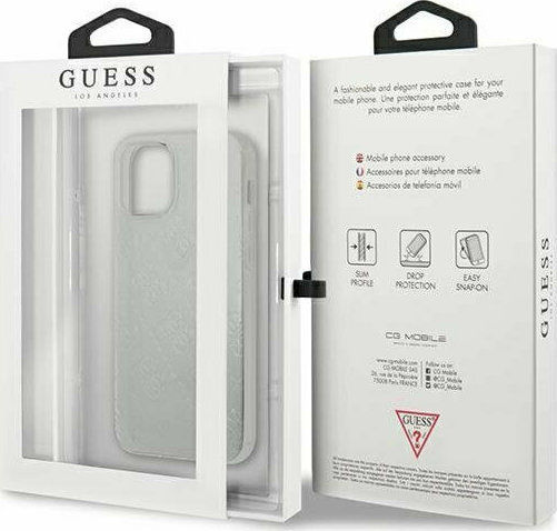 Guess Back Cover Πλαστικό Διάφανο (iPhone 12 mini)