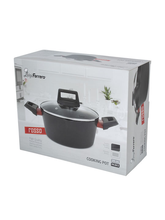 Luigi Ferrero FR-2813 Βαθιά Κατσαρόλα από Αλουμίνιο 6.7lt / 28cm