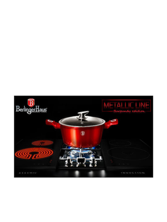 Berlinger Haus Metallic Line Deep Pot made of Aluminum 4lt / 24cm