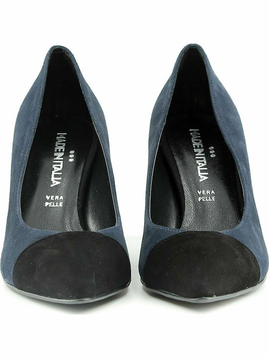 Made In Italia Pointed Toe Blue Heels Flavia FLAVIA