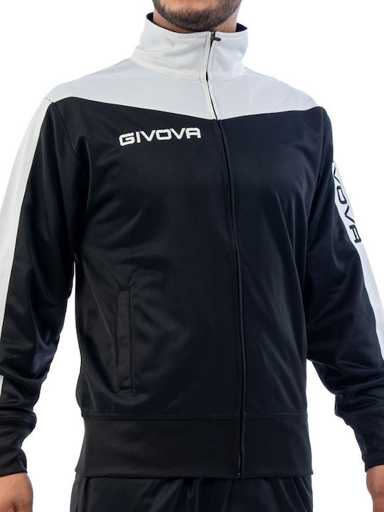 Tuta Roma Football Tracksuit Glossy with Elastic Black
