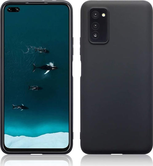 Terrapin Задна корица Силикон Черен (Huawei P40 Pro)