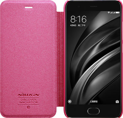 Nillkin Sparkle Buchen Sie Synthetisches Leder Rosa (Xiaomi Mi 6)