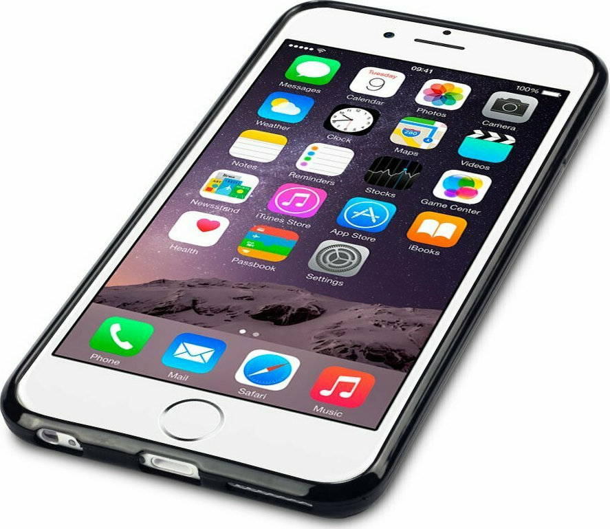Terrapin TPU Gel & 6S Plus Black (iPhone 6/6s Plus