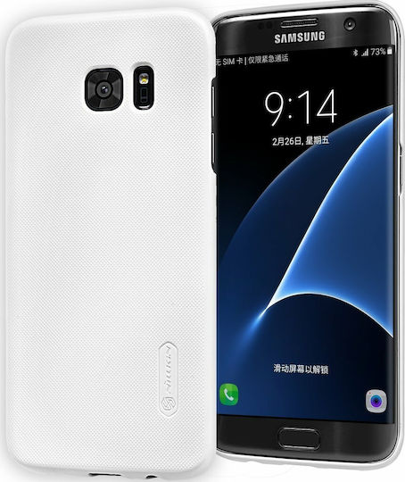 Nillkin Super Frosted Back Cover Πλαστικό Λευκό (Galaxy S7)
