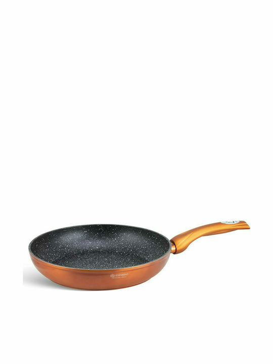 Edenberg Cookware Set of Aluminum with Stone Coating Cooper 15pcs