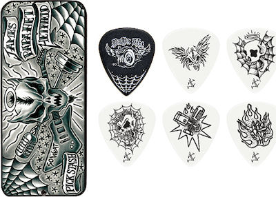 Dunlop Πένες Κιθάρας James Hetfield Pick Tin Πάχους 0.88mm Σετ 6τμχ