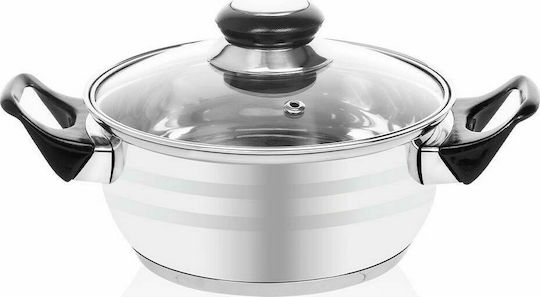 Zilan Lamart Kochgeschirr-Set aus Rostfreiem Stahl Silber 5-teilig