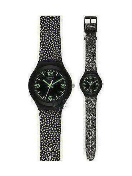 Swatch YGB4004 Watch with Battery Mechanism