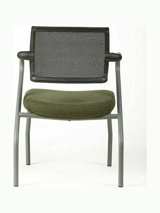 Chair Visitor A7 with Arms in Color 56x60x82cm 1pcs
