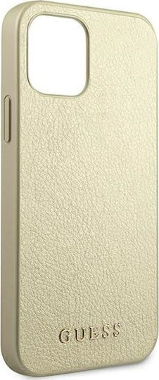 Guess Iridescent Back Cover Πλαστικό Χρυσό (iPhone 12 Pro Max)
