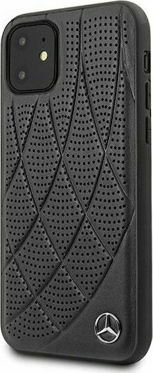 Mercedes-Benz Bow Back Cover Plastic Magnetic Black (iPhone 12 mini) MEHCP12SDIQBK