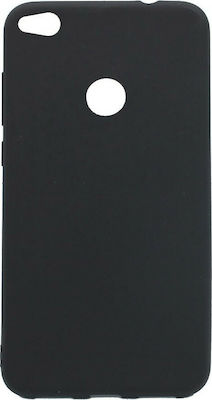 Forcell Back Cover Σιλικόνης Μαύρο (Huawei P8 Lite 2017)