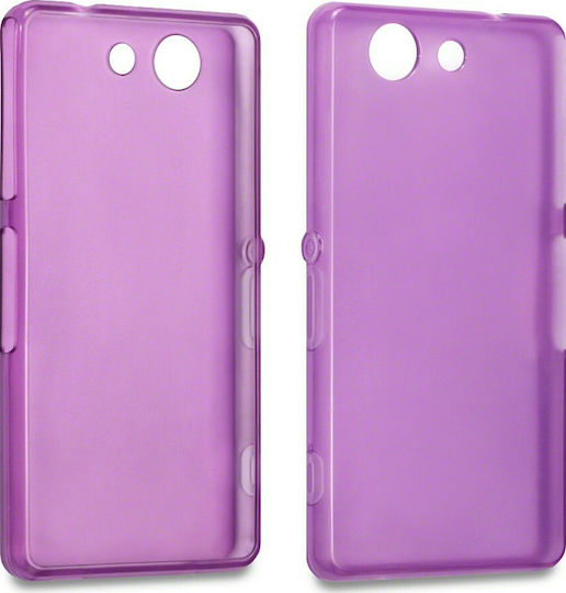 Terrapin Back Cover Σιλικόνης Μωβ (Xperia Z3 Compact)