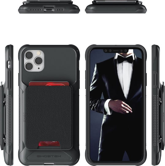 Ghostek Exec 4 Back Cover Πλαστικό Μαύρο (iPhone 11 Pro Max)