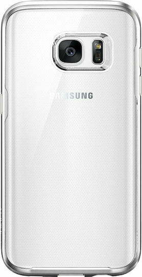 Spigen Neo Hybrid Crystal Back Cover Plastic 0.8mm Argintiu (Galaxy S7)