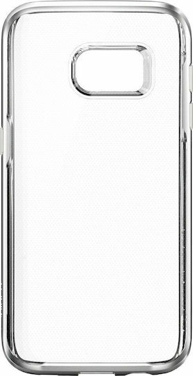 Spigen Neo Hybrid Crystal Back Cover Plastic 0.8mm Argintiu (Galaxy S7)